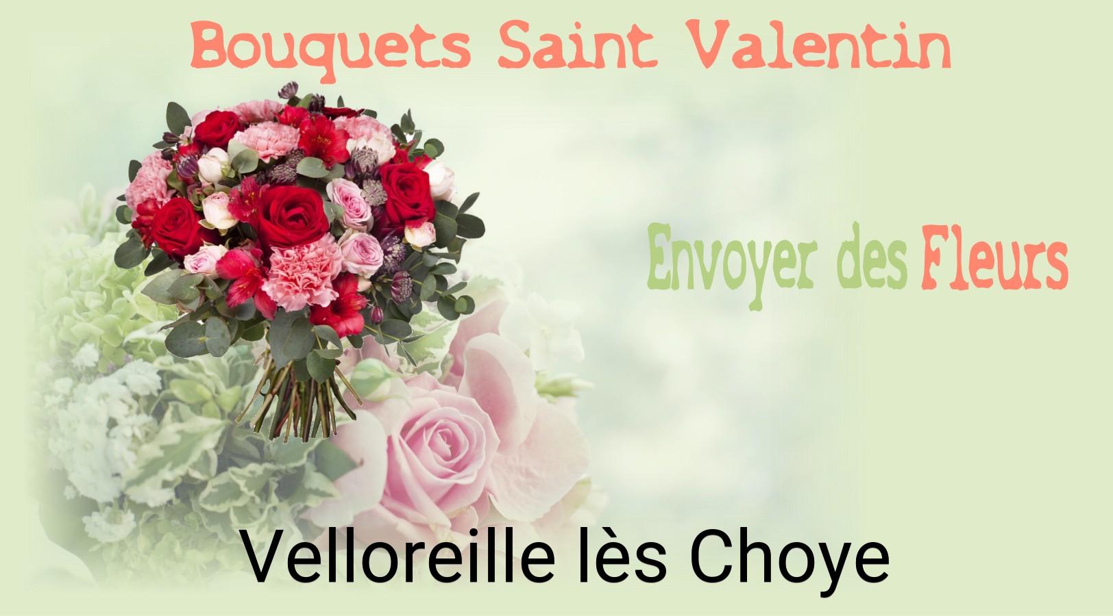 Roses de Saint-Valentin livrées à Velloreille-lès-Choye